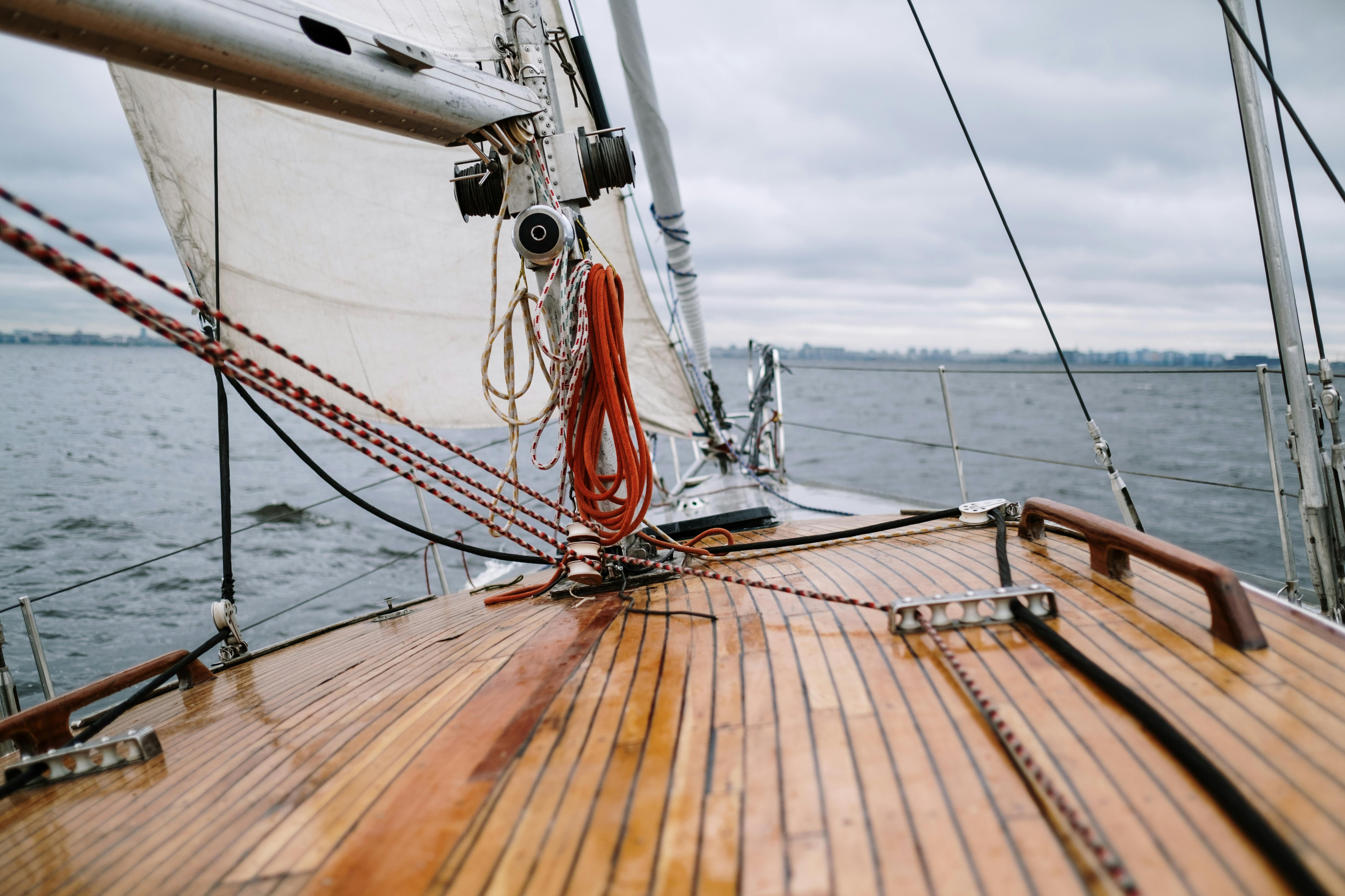 Sail boat description.